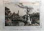 Padova-Prato della Valle.(disegno di G.B.Cecchini XlX sec.) (Adriano Danieli)